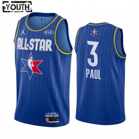 Dres NBA Oklahoma City Thunder Chris Paul 3 All-Star Jordan Brand Plava Swingman - Dječji